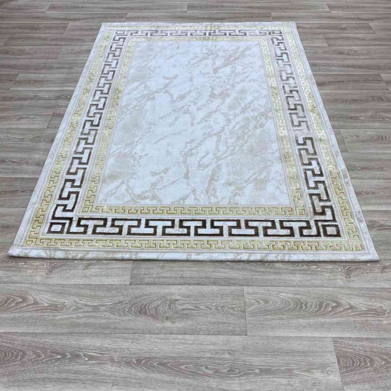 سجاد غاده E628C بيج بني مقاس 100*200