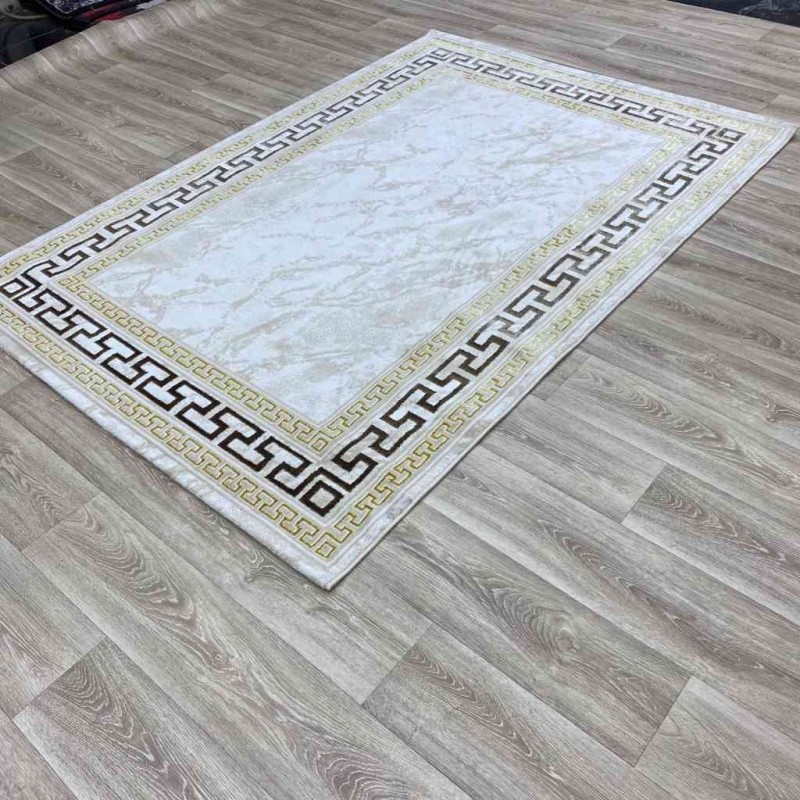 سجاد غاده E628C بيج بني مقاس 100*200