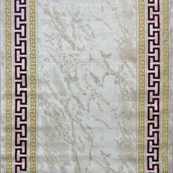 سجاد غاده E628C بيج احمر مقاس 300*400