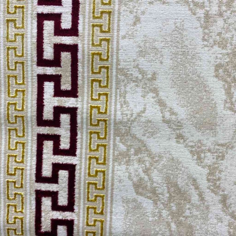 سجاد غاده E628C بيج احمر مقاس 200*300