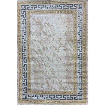 سجاد غاده E628C بيج ازرق مقاس 50*80