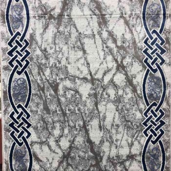 سجاد تركي لانكوم 629  رصاصي مع سماوي