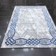 سجاد تركي لانكوم 629  رصاصي مع سماوي