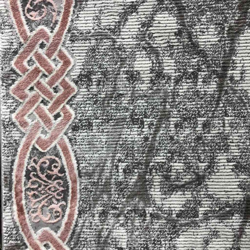 سجاد تركي لانكوم 629  رصاصي مع زهري