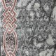 سجاد تركي لانكوم 629  رصاصي مع زهري