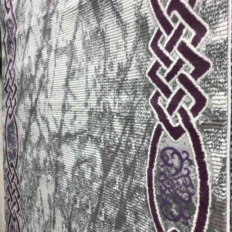 سجاد تركي لانكوم 629  رصاصي مع موف