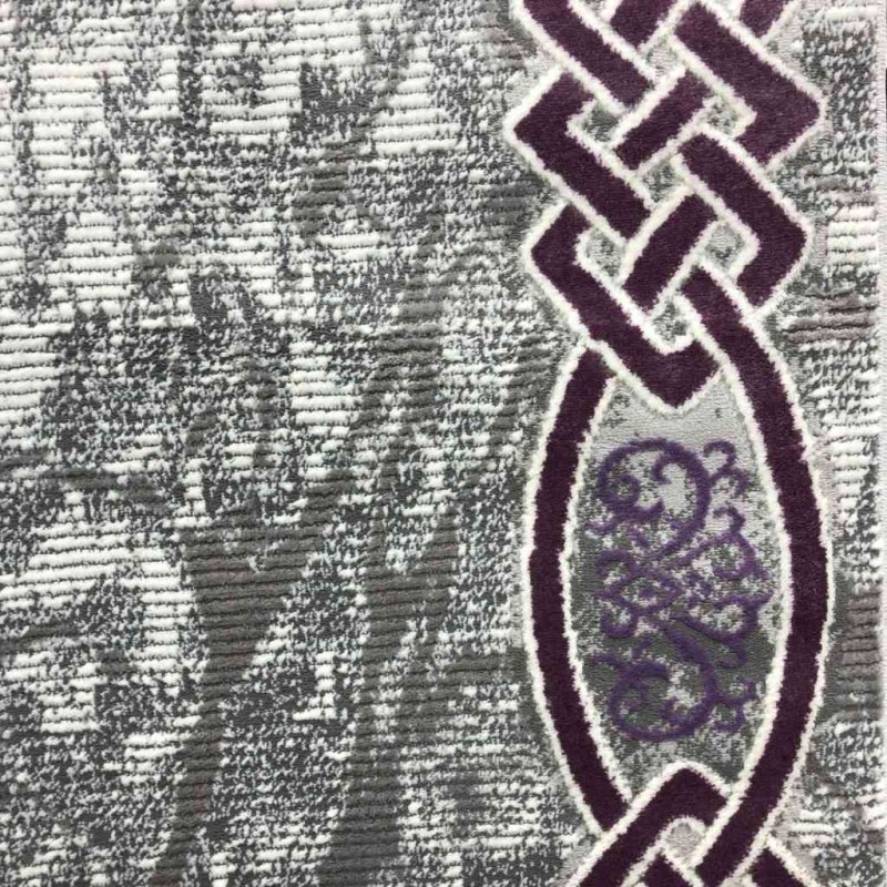 سجاد تركي لانكوم 629  رصاصي مع موف