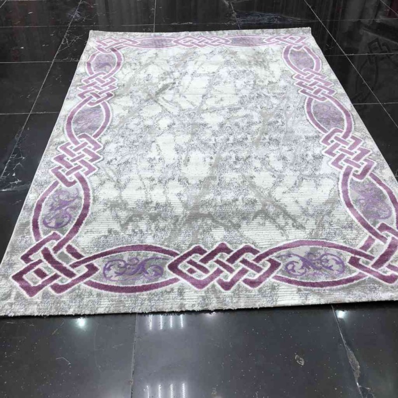سجاد تركي لانكوم 629  رصاصي مع موف