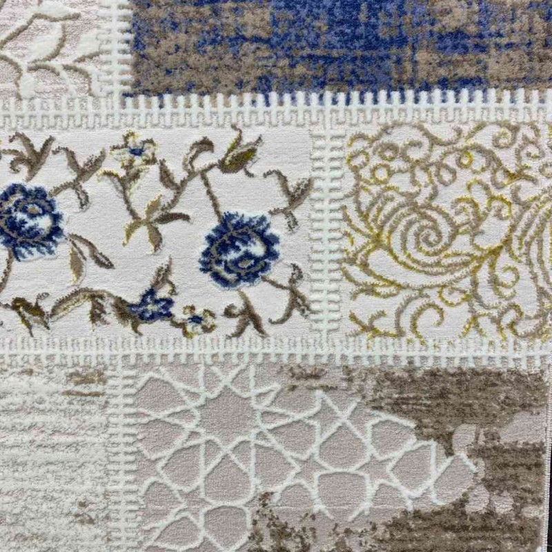 سجاد بلغاري مانغو 626 بيج و سماوي