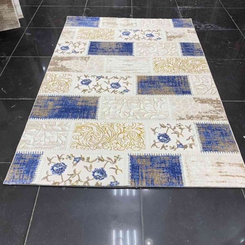 سجاد بلغاري مانغو 626 بيج و سماوي