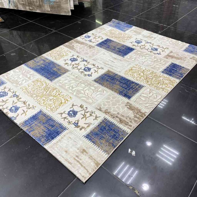 سجاد بلغاري مانغو 626 بيج و سماوي