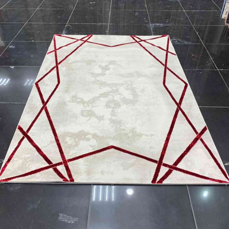 سجاد تركي ميلانو 636 بيج احمر