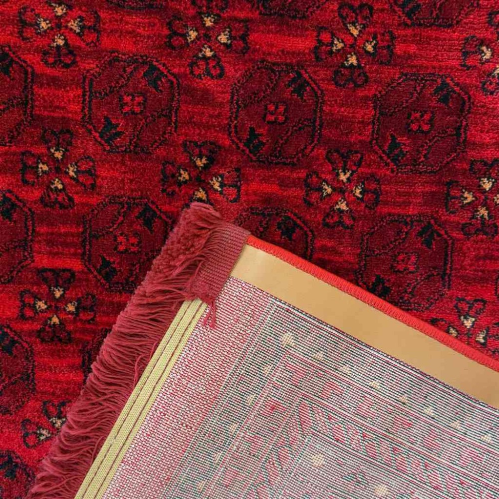 سجاد بخارى تركي 03 احمر مقاس 80*150