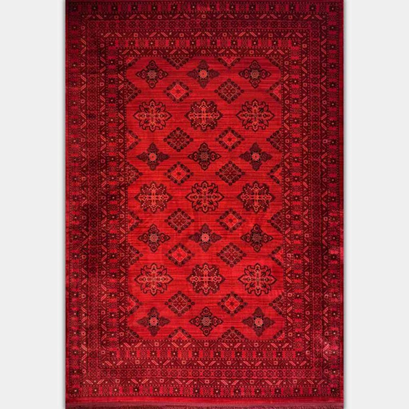 سجاد بخارى تركي 04 احمر مقاس 150*220