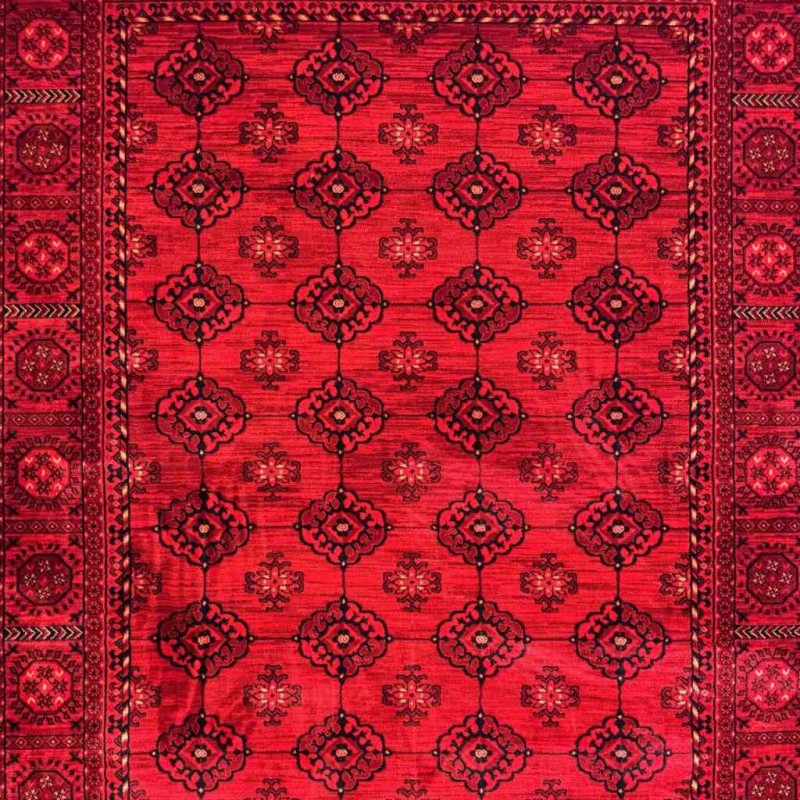 سجاد بخارى تركي 05 احمر مقاس 80*150