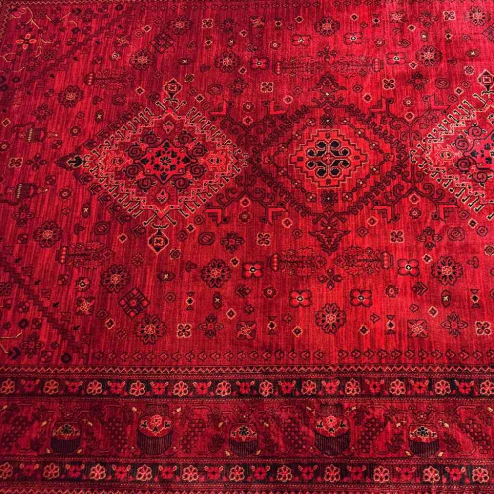 سجاد بخارى تركي 07 احمر مقاس 80*150
