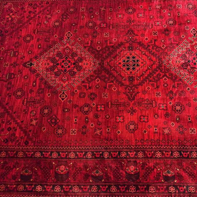 سجاد بخارى تركي 07 احمر مقاس 400*500