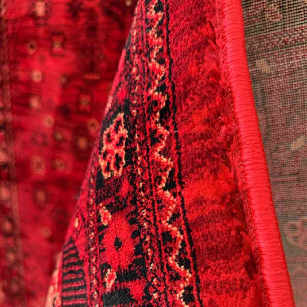 سجاد بخارى تركي 07 احمر مقاس 80*150