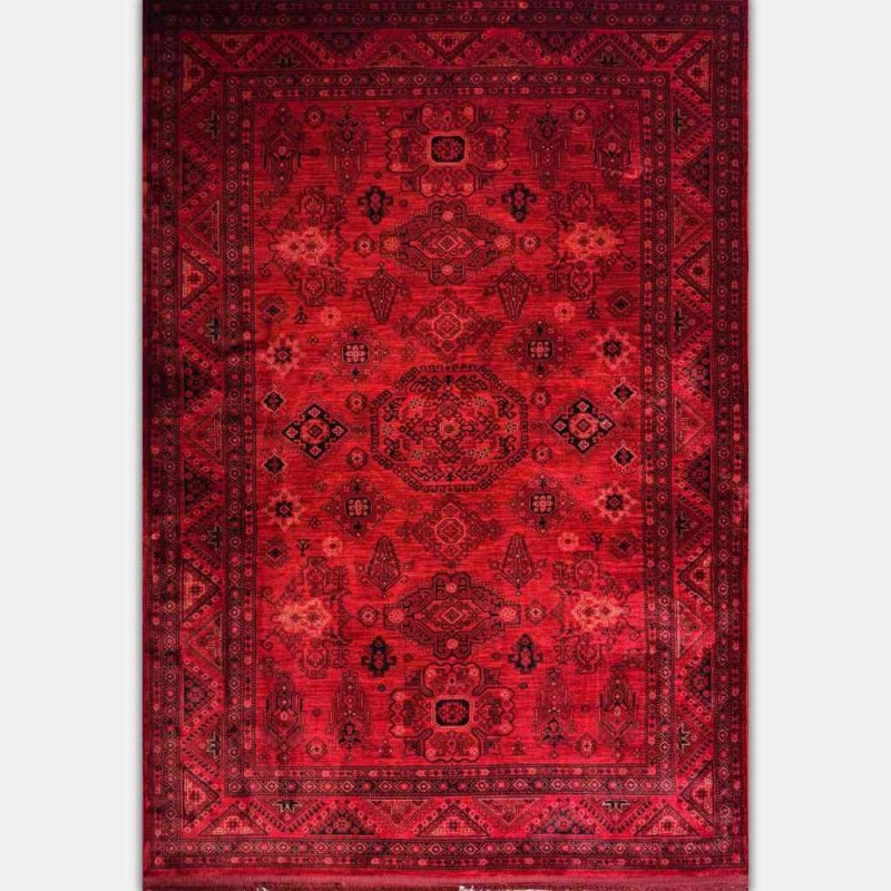 سجاد بخارى تركي 08 احمر مقاس 150*220
