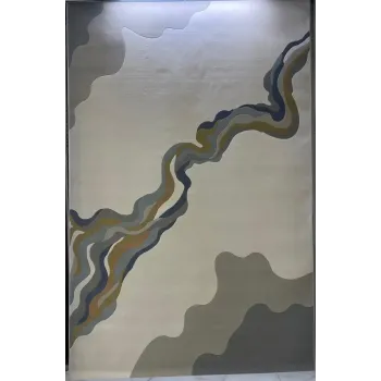 سجاد انتيك تركي AA211B رصاصي مقاس 400*500