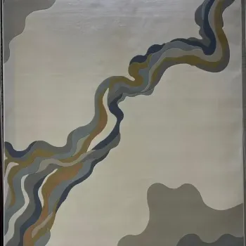 سجاد انتيك تركي AA211B رصاصي مقاس 250*350