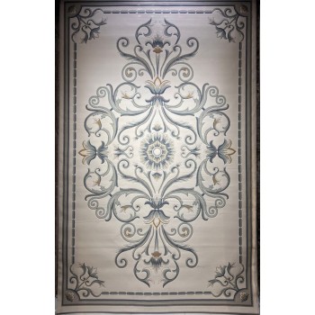 سجاد تركي ارجوان G0783B ابيض سماوي مقاس 80*150