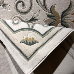 سجاد تركي ارجوان G0783B ابيض اخضر مقاس 80*150 سجاد تركي ارجوان G0783B ابيض اخضر مقاس 80*150