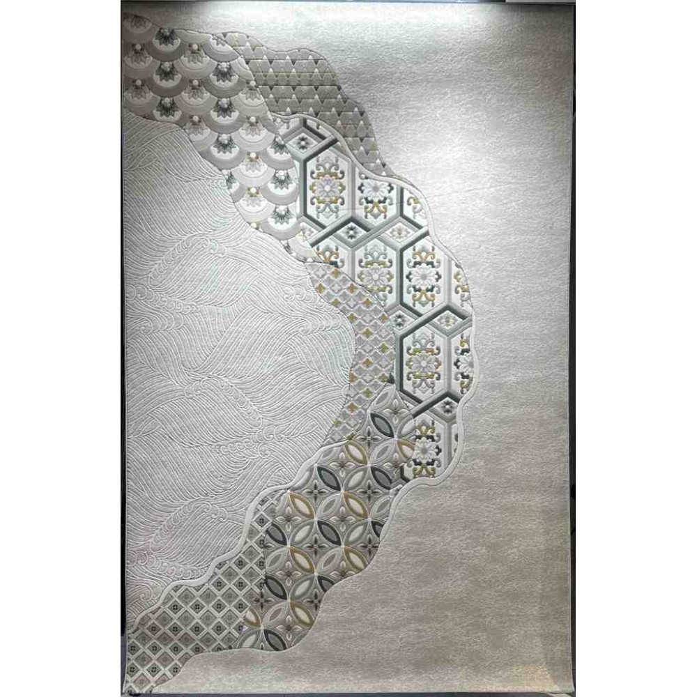 سجاد ارت بلس محفر تركي AA114B بيج ميكس مقاس 150*220