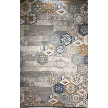 سجاد ارت بلس محفر تركي AA057B رصاصي ميكس مقاس 300*400