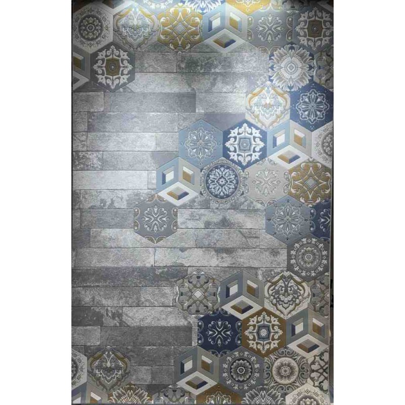 سجاد ارت بلس محفر تركي AA057B رصاصي ميكس مقاس 300*400