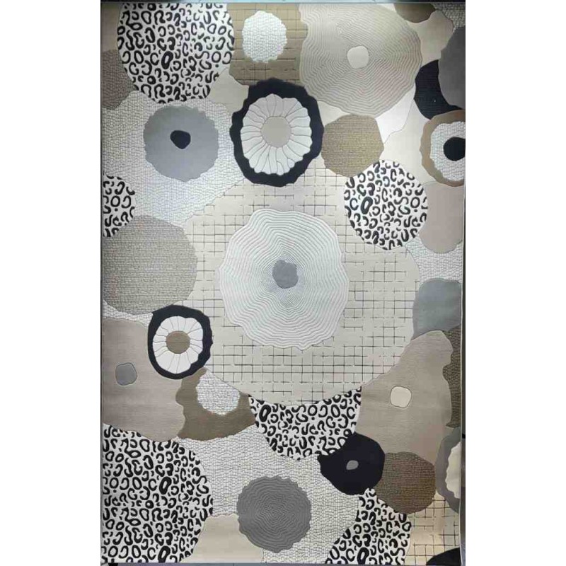 سجاد ارت بلس محفر تركي 0C958A اسود مقاس 150*220