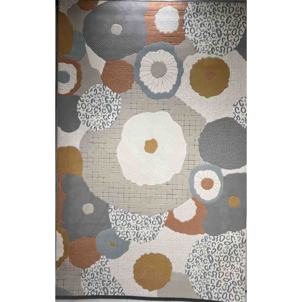 سجاد ارت بلس محفر تركي 0C958A رصاصي ميكس مقاس 300*400