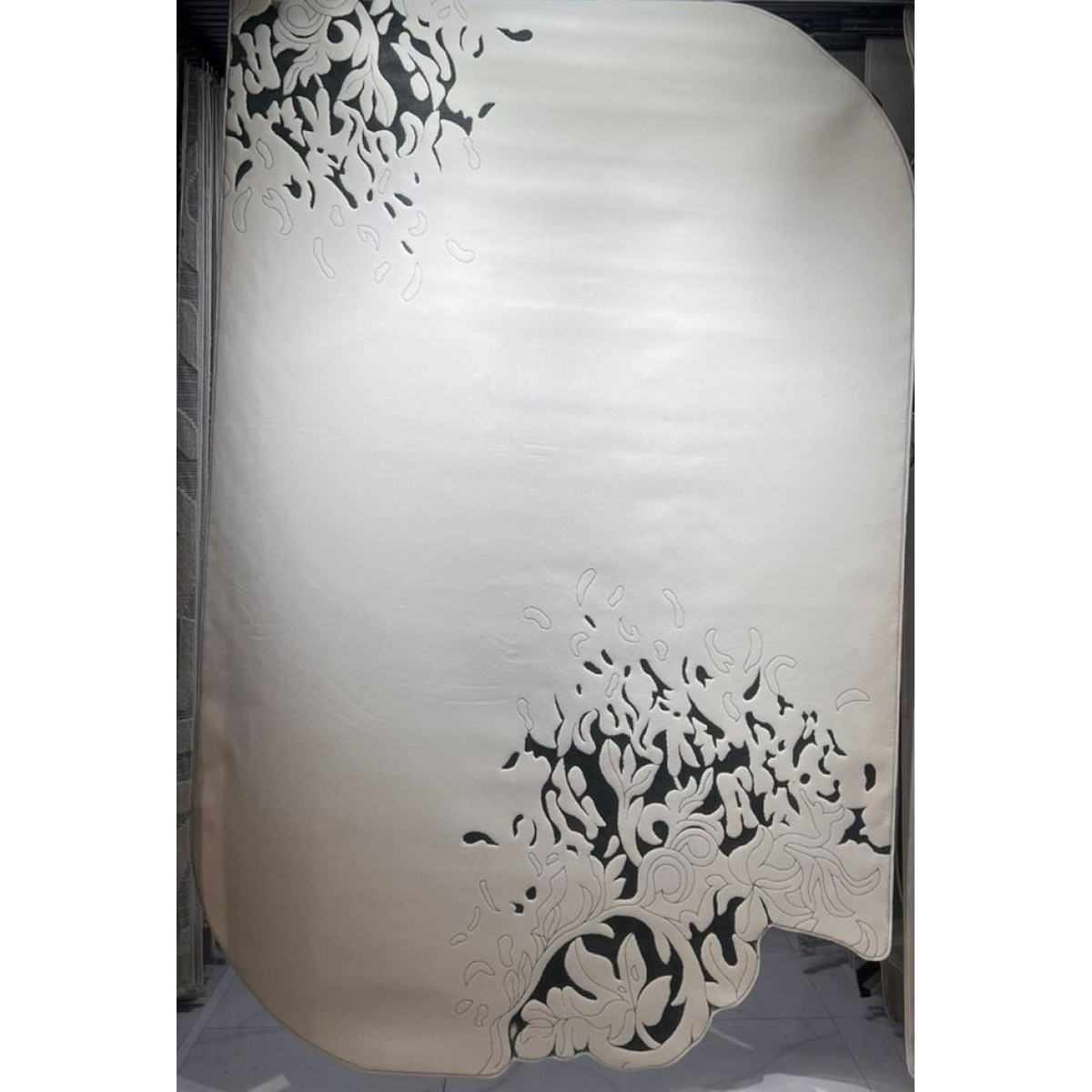 سجاد محفر تركي ارت N0361B رصاصي مقاس 150*220