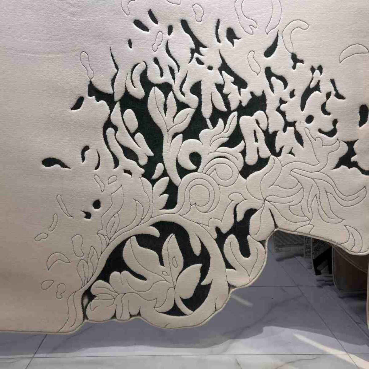 سجاد محفر تركي ارت N0361B رصاصي مقاس 150*220