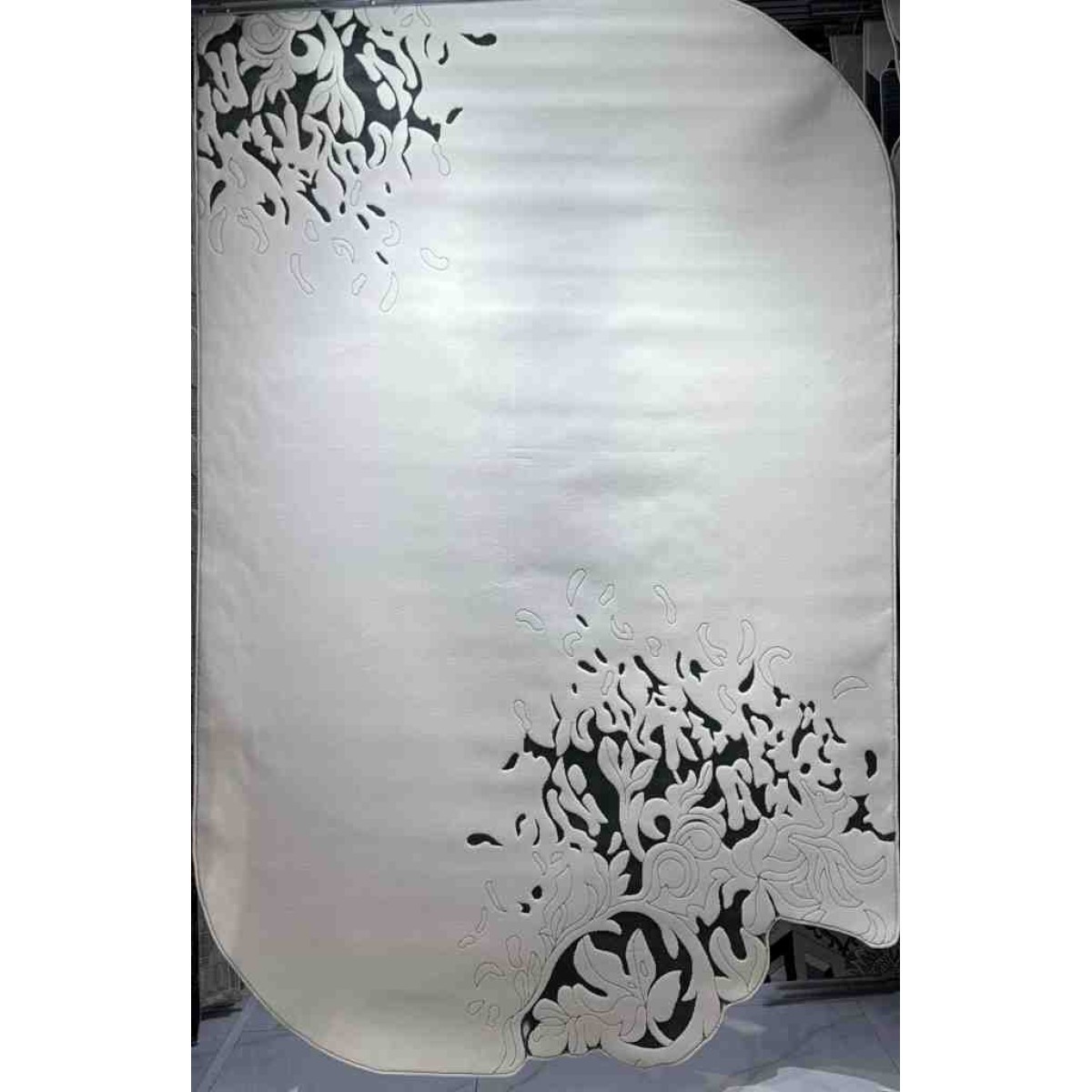 سجاد محفر تركي ارت N0361B رصاصي مقاس 150*220