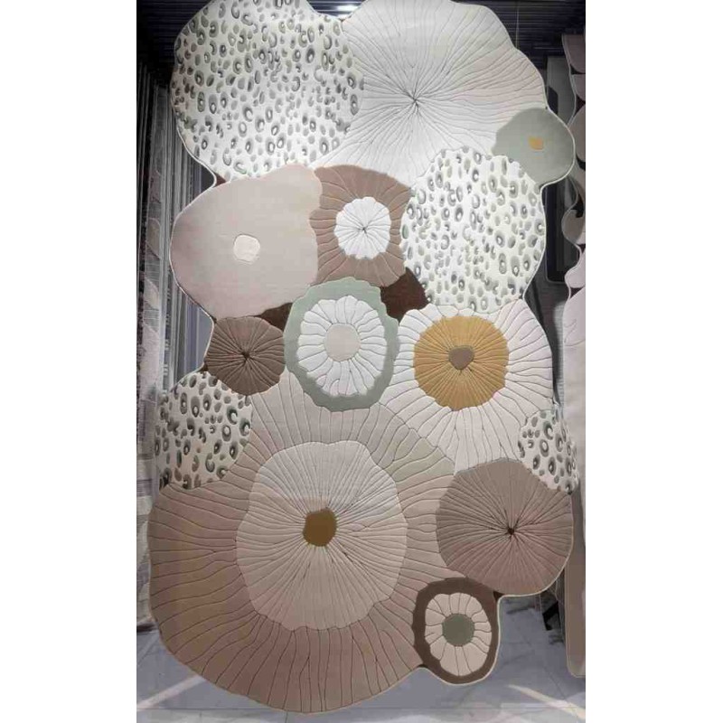سجاد محفر تركي ارت N0365A بيج مقاس 200*300