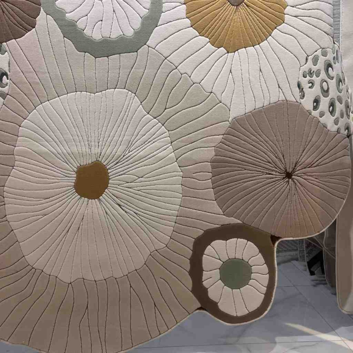 سجاد محفر تركي ارت N0365A بيج مقاس 200*300