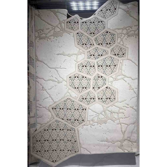 سجاد محفر تركي ارت N0374A بيج مقاس 150*220 سجاد محفر تركي ارت N0374A بيج مقاس 150*220