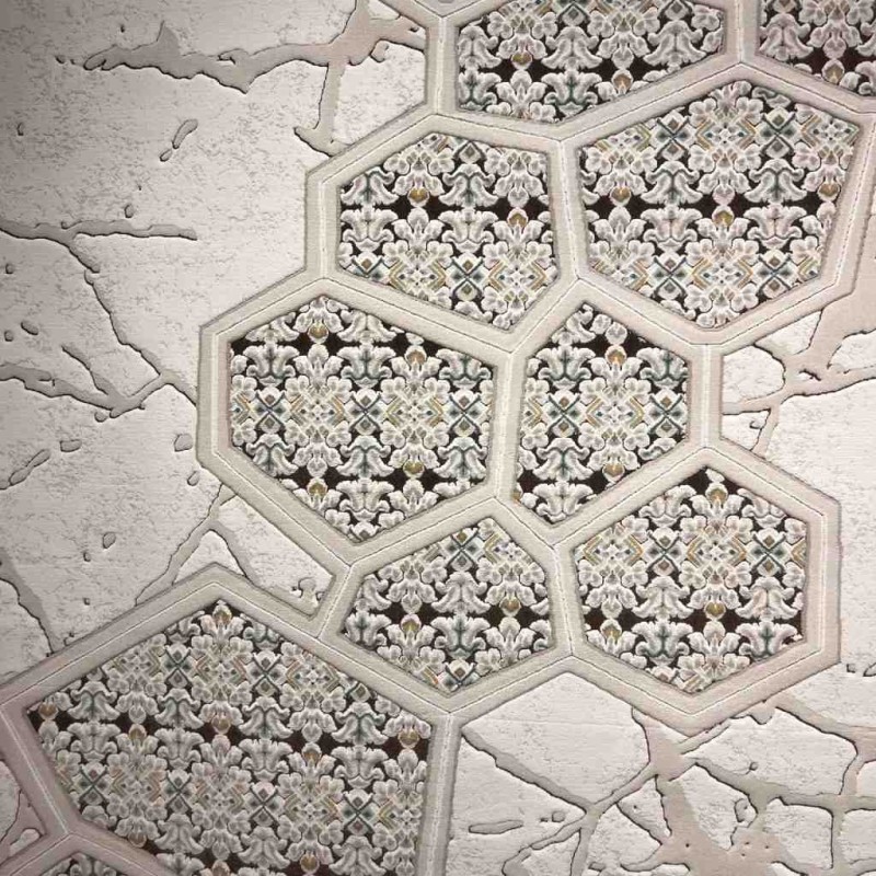 سجاد محفر تركي ارت N0374A بيج مقاس 150*220