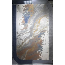 سجاد محفر تركي ارت N0389A رصاصي مقاس 120*170