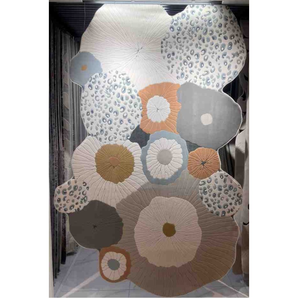 سجاد محفر تركي ارت N0365A رصاصي مقاس 300*400