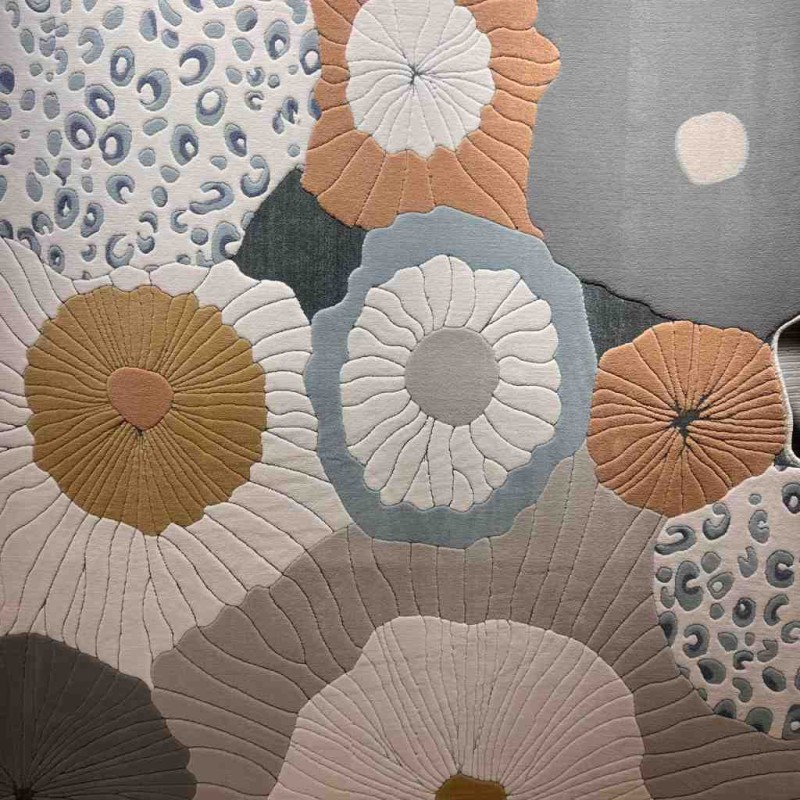سجاد محفر تركي ارت N0365A رصاصي مقاس 300*400