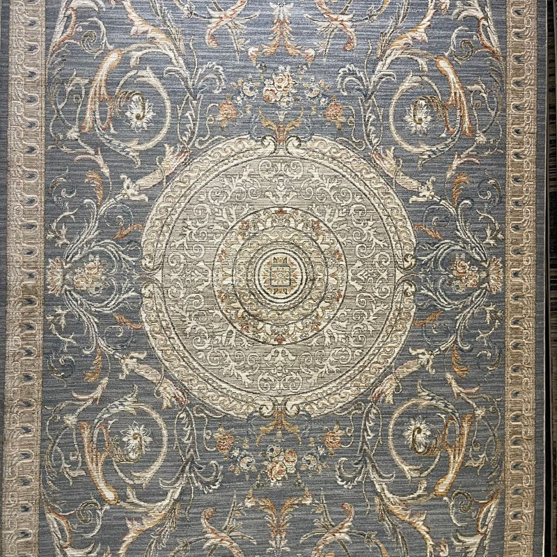 سجاد بوهيمي تركي اثينا 40931A سماوي مقاس 80*150