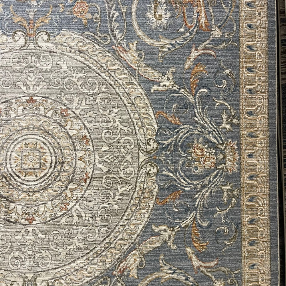 سجاد بوهيمي تركي اثينا 40931A سماوي مقاس 80*150