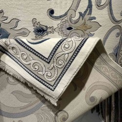 سجاد تركي نقش فرنسي بارون 60641A كريم مقاس 400*600