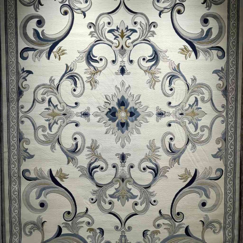 سجاد تركي نقش فرنسي بارون 60641A كريم مقاس 400*600