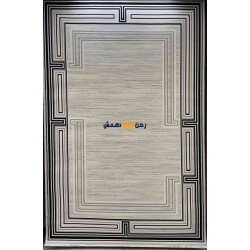 سجاد تركي الاطار برواز مودرن اوركيد اسود مقاس 400*500