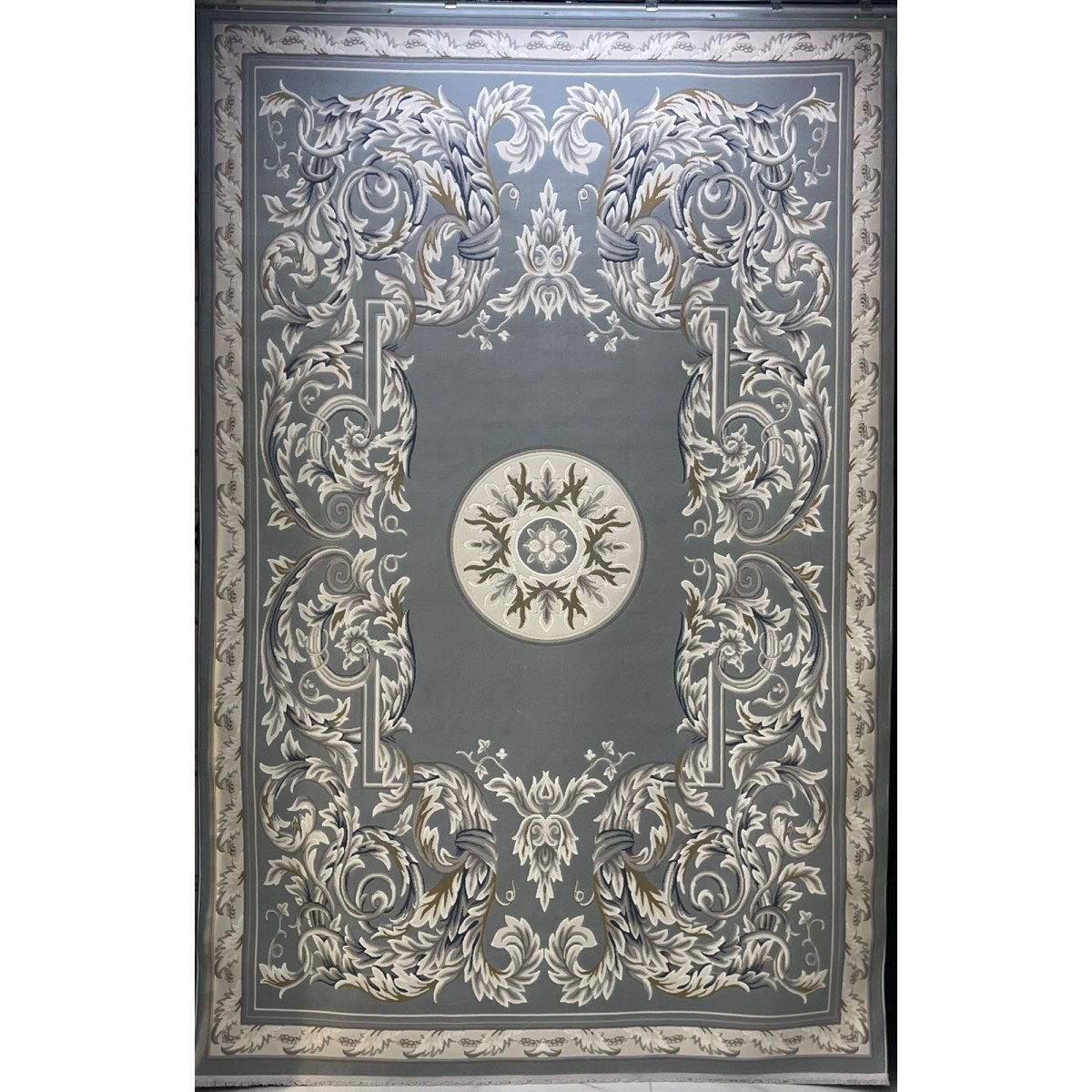 سجاد القصور تركي كراون نقش فرنسي تركي 41170A بيج مقاس 100*200