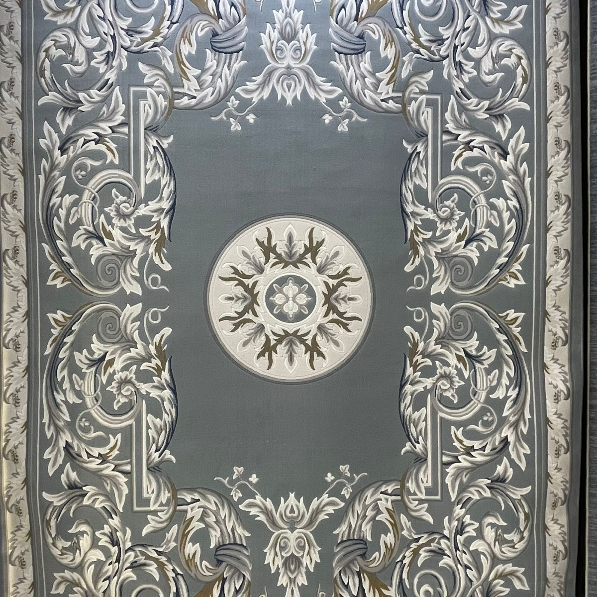 سجاد القصور تركي كراون نقش فرنسي تركي 41170A بيج مقاس 100*200