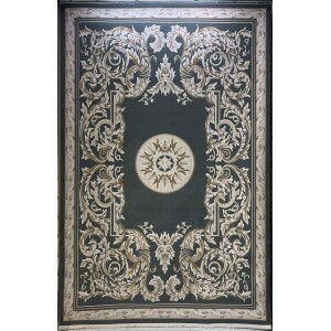 سجاد القصور تركي كراون نقش فرنسي تركي 41170A بترول مقاس 100*300